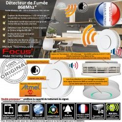 Domotique Protection Capteur Système MHz Fil Incendie Salons Sonde 868MHz Sans Sécurité 868 MD-2105R ORIGINAL Pièces Connecté Chambres