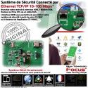 F4 PACK FOCUS ST-VGT 2G Appartement Connecté 868MHz Atlantics Sécurité Alarme TCP-IP Système Surveillance Sans-Fil Ethernet Compatible