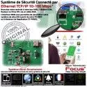 F5 Alarme Connectée ST-VGT Sécurité Sirène Intégrée GSM Connecté Système Mouvement Capteur Ouverture Magnétique 868MHz Appartement Détecteur