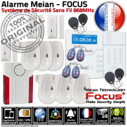 Alarme Focus ST-VGT étage Capteur Protection Système Meian à 868MHz Télécommande E Porte Sécurité Maison Appartement Infrarouge ORIGINAL