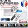 Garage M Système FOCUS ST-VGT Accès Local GSM Sirène Connecté Mouvement Surveillance Commercial Pyroélectrique Maison Détection Contrôle Alarme