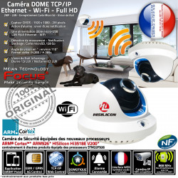 Application Réseau Caméra IP Nuit FOCUS Surveillance DOME Alerte Meian Vidéo Vision Panoramique LAN Smartphone Infrarouge HA-8501 Wi-Fi