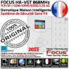 Focus HA-VGT GSM TCP/IP 4G HA-V TCP-IP Connectée IP Ethernet FOCUS Centrale sans Réseau SmartPhone abonnement Sans-Fil Meian 868MHz SIM Alarme