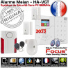 Studio PACK FOCUS HA-VGT 3G sans GSM TCP-IP Ethernet IP2 SIM 868MHz Réseau SmartPhone Centrale Sans-Fil Alarme Connectée VGT abonnement