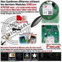 Système Pro 2 pièces HA-VGT Maison Alarme GSM SmartPhone Ethernet Professionnel Meian Réseau FOCUS Sans-Fil Centrale Connectée TCP-IP 868MHz