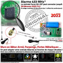 Alarme HA-VGT Appartement ORIGINAL Meian Infrarouge PIR 433MHz Sécurité Télécommande Porte 4G Capteur Protection Maison Système