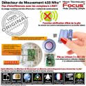 Détecteur Mouvement 360° 433MHz FOCUS PIR Fil Meian Passif Infrarouge Centrale Plafond Alarme GSM MC-7380R Sans Connectée Réseau