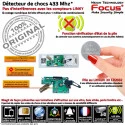 FOCUS Détection ORIGINAL Chocs Vibrations Entrepôt Détecteur Porte Vitrée 4G Fenêtre Maison Alerte Entreprise MD-2018 MHz Baie R Surveillance Avertisseur 433