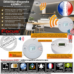 Système SmartPhone Bureaux Garage Sonde Capteur Température Détection MHz Cabinet GSM 433 Domotique Sécurité Connecté Relais Protection MD-240R