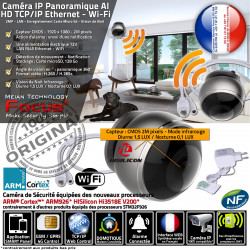 Alerte HA-8304 Maison Détection Dôme Réseau Vidéo mouvement Mouvements Protection Système Surveiller à 360° Logement avec IP Distance Application