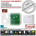 Modulateur Centrale Alarme filaires 4G transmission FC-008R Sécurité Système de numérique 868 MHz pour analogiques signaux Meian