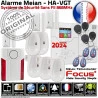 LOFT PACK ST-VGT Restaurant GSM Surveillance Sans-Fil Sécurité Meian Alarme Système FOCUS TCP-IP 868MHz Connecté Ethernet