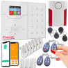 Mobil H PACK FOCUS ST-VGT 3G sans GSM 868MHz Alarme Camping Système Connecté Ethernet TCP-IP Home Sécurité Surveillance abonnement