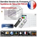 Focus ST-VGT GSM 2G/4G TCP/IP Alerte Ethernet Maison Intégrée FOCUS sans-fil Alarme Connecté Sirène Sécurité Appartement 868MHz Système TCP-IP ORIGINAL