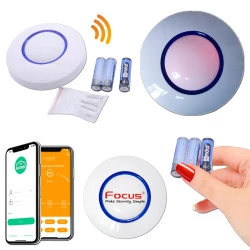 FOCUS 868MHz IP DMT Infrarouge PIR Sans GSM Ethernet Meian Alarme Mouvement Système Passif Connectée Centrale 360° Détecteur Fil Réseau MC-7380R