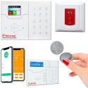 Bouton Agression Domicile Appartement SOS Alerte Maison ADSL Protection Urgence Panique Détresse PB-200R Avertir SmartPhone Autonome Sans Fil IP