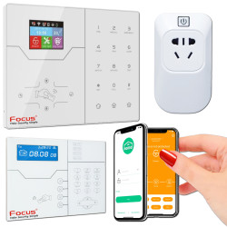  optimale contre Protection PL-508R électricité Alarme Prise brouillage Connectée GSM Centrale électriques les IP 433 MHz économies Appareils Maison