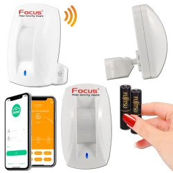 FOCUS Radar Détection Immunité GSM MD-448RDMT Sans Sécurité Meian Protection MHz Connecté Pyroélectrique Vandalisme Animaux Ethernet Système 433 Fil