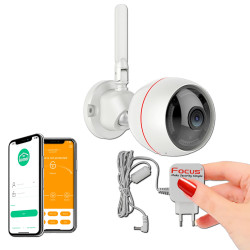 HA-8406 Extérieure Caméra Surveillance Nuit Maison Système Vision Enregistrement Sécurité Ethernet Wi-Fi de Protection Réseau Alarme IP