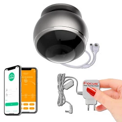 Réseau Wi-Fi Panoramique Système IP Dôme LAN HA-8304 Nocturne Surveiller Connecté Vidéo Distance Caméra Plafond RJ45 d-Alarme Vision Logement Infrarouge à