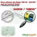 Micro Capteur Radar SINOPower de Détection Alarme Passage Personne Détecteur Basse Automatique Présence HF Interrupteur Électrique Consommation Éclairage